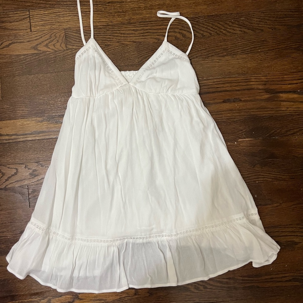 PacSun White Chemise with Delicate Straps